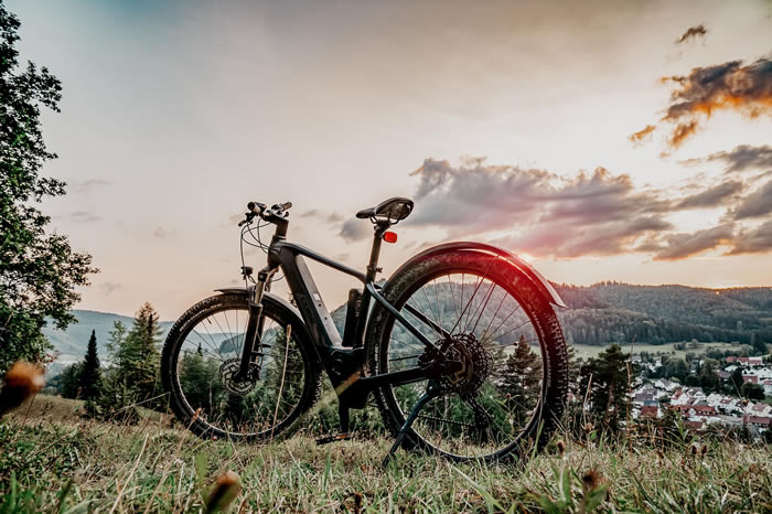 Randonner velo montagne